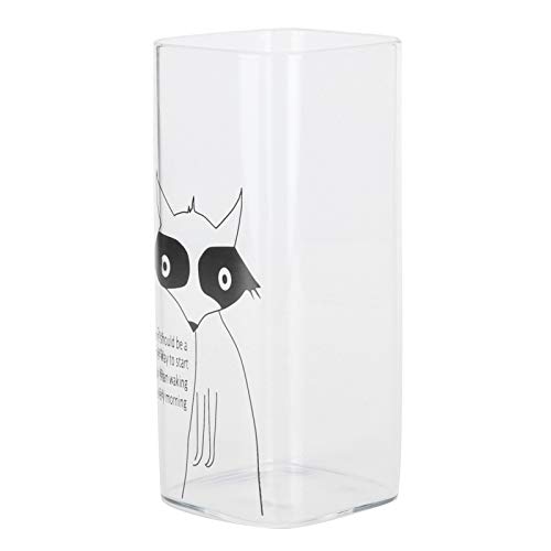 Nikou 400 ml bedruckte Milchglas-Tasse, Tee-, Kaffee-Frühstücks-Trinkgeschirr, Fuchs-Design, klare Glastasse, ideal für Haus und Garten Nikou 400 ml bedruckte Milchglas-Tasse, Tee-, Kaffee-Frühstücks-Trinkgeschirr, Fuchs-Design, klare Glastasse, ideal für Haus und Garten von Nikou