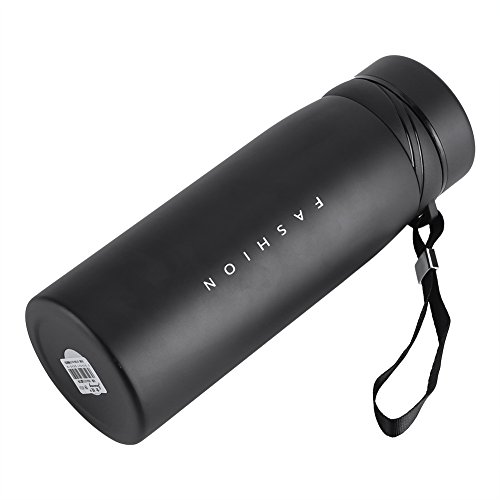Nikou 900 ml Edelstahl-Wasser-Thermobecher, schwarze Reise-Trinkflasche für Tee und Kaffee, isolierte Wasserflasche, Edelstahl-Design Nikou 900 ml Edelstahl-Wasser-Thermobecher, schwarze Reise-Trinkflasche für Tee und Kaffee, isolierte Wasserflasche, Edelstahl-Design von Nikou
