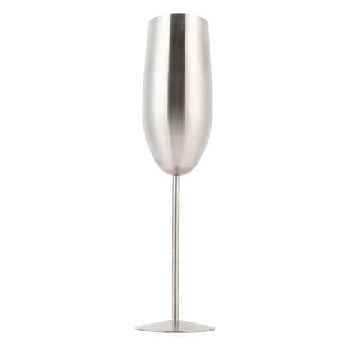 Nikou Champagnerflöten aus Edelstahl, 260 ml, Metall-Weinkelch mit Kälteisolierung, einfache Reinigung, ideal für Partys und Feiern Nikou Champagnerflöten aus Edelstahl, 260 ml, Metall-Weinkelch mit Kälteisolierung, einfache Reinigung, ideal für Partys und Feiern von Nikou