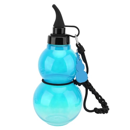 Nikou Gourd Sport-Wasserflasche, auslaufsicher, tragbar, für Reisen, blau, tropfsicheres Design, ideal für Outdoor-Aktivitäten Nikou Gourd Sport-Wasserflasche, auslaufsicher, tragbar, für Reisen, blau, tropfsicheres Design, ideal für Outdoor-Aktivitäten von Nikou