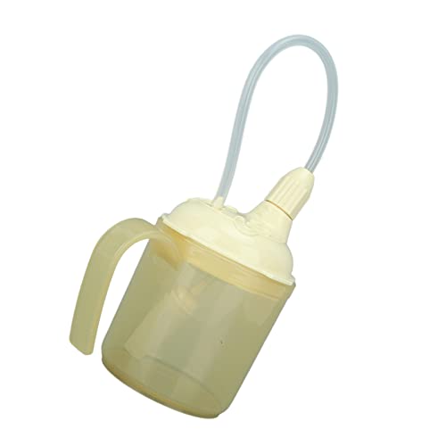 Nikou Leichter Trinkbecher zum Füttern, Anti-Auslaufen, Schnabeltasse für Erwachsene für Patienten und ältere Menschen, Trinkhilfen für die Genesungspflege, 350 ml Fassungsvermögen, Easy Grip Design Nikou Leichter Trinkbecher zum Füttern, Anti-Auslaufen, Schnabeltasse für Erwachsene für Patienten und ältere Menschen, Trinkhilfen für die Genesungspflege, 350 ml Fassungsvermögen, Easy Grip Design von Nikou