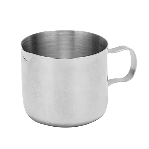 Nikou Milchaufschäumkrug, 30 ml, Edelstahl-Schäumbecher, lebensmittelechtes Material, leicht zu reinigen, ideal für Familien und Cafés, gerades Design Nikou Milchaufschäumkrug, 30 ml, Edelstahl-Schäumbecher, lebensmittelechtes Material, leicht zu reinigen, ideal für Familien und Cafés, gerades Design von Nikou