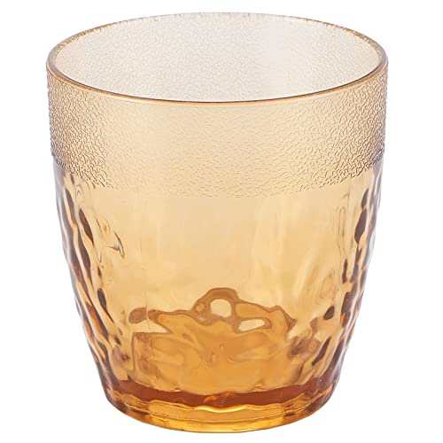 Nikou Quadratischer Acrylbecher, 250 ml, transparent, wiederverwendbar, für Tee, Saft, Kaffee, Bier, Anti-Fall-Design, ideal für Restaurants, Partys und den Familiengebrauch von Nikou