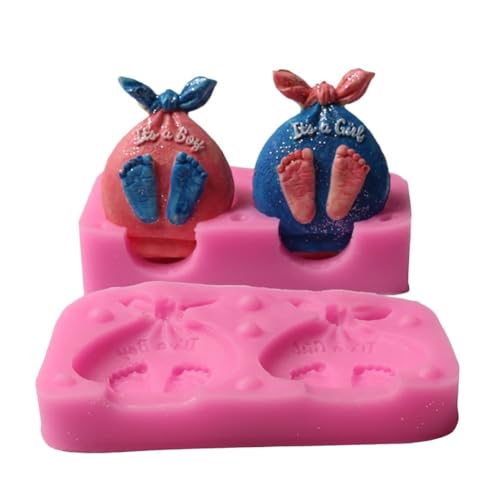 Nikou Silikon Fondant Kuchen Dekoration, DIY Backwerkzeug für Junge Mädchen, Fondant für Kuchendekoration, Flexibel und wiederverwendbar, ideal für Backprojekte von Nikou