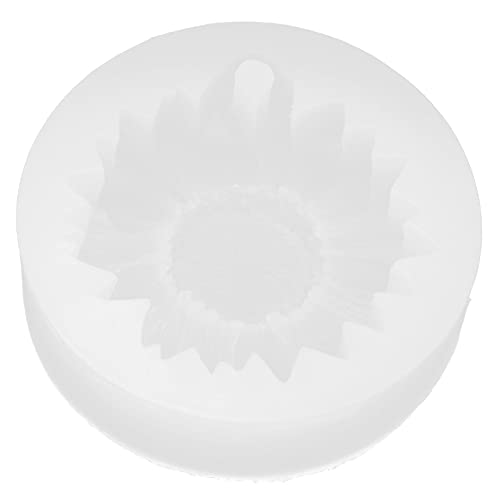 Sonnenblumenkuchen Fondant Formen gesundes Backwerkzeug für Babyparty Cupcake Weiß (Weiß mit Löchern) von Nikou