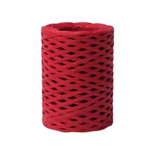 Bastgarn Zum Häkeln, Bastband Zum Basteln, Bastelband Zum Häkeln 492Ft, Verpackungspapierschnurband, Bastpapierbänder Zum Basteln, Bastelband Zum Häkeln Für Kunst, DI-Y, Basteln Zum Weben von Niktule
