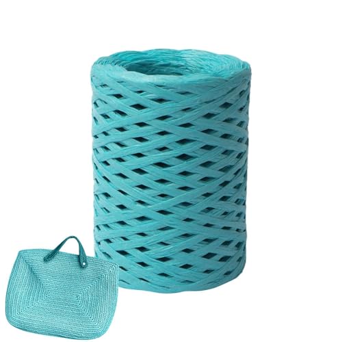 Bastgarn Zum Häkeln, Bastband Zum Basteln, Bastelband Zum Häkeln 492Ft, Verpackungspapierschnurband, Bastpapierbänder Zum Basteln, Bastelband Zum Häkeln Für Kunst, DI-Y, Basteln Zum Weben Bastgarn Zum Häkeln, Bastband Zum Basteln, Bastelband Zum Häkeln 492Ft, Verpackungspapierschnurband, Bastpapierbänder Zum Basteln, Bastelband Zum Häkeln Für Kunst, DI-Y, Basteln Zum Weben von Niktule