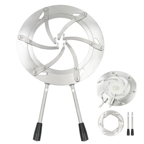 Niktule Ballon-Expander-Werkzeug,Ballonfüllmaschine aus Edelstahl - Verstellbares Partyzubehör, abnehmbare Ballonmaschine zum Befüllen von Ballons, Pailletten, Blütenblättern von Niktule