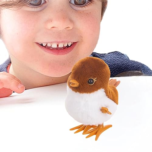 Niktule Stofftier Vogel,Vogel zum Aufziehen, Cartoon-Tier | Realistisch aussehendes frühes Lernvogelspielzeug für Kinder, Mädchen, Jungen, Vorschulpar, Halloween, Weihnachten, Tischdekoration Niktule Stofftier Vogel,Vogel zum Aufziehen, Cartoon-Tier | Realistisch aussehendes frühes Lernvogelspielzeug für Kinder, Mädchen, Jungen, Vorschulpar, Halloween, Weihnachten, Tischdekoration von Niktule