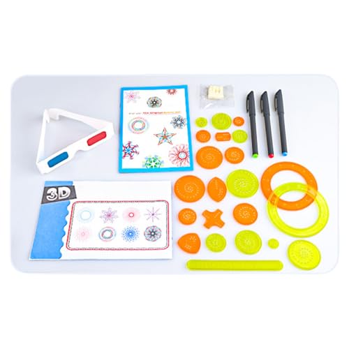 -Schablone - 3D - Kreatives Malschablonen-Spielzeug Multifunktionaler Bastelbedarf Für Zuhause Schule Familie Geburtstag von Niktule