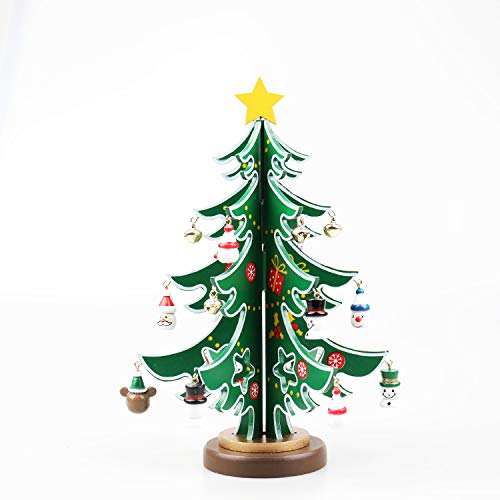 Adventskalender 2025 Holz Weihnachtsbaum mit 18 Ornamenten Baum Weihnachtskalender für Kinder Tischdeko Mini Weihnachtsbaum Anhänger für Erwachsene Jungen Mädchen Klein Advent Calendar Adventskalender 2025 Holz Weihnachtsbaum mit 18 Ornamenten Baum Weihnachtskalender für Kinder Tischdeko Mini Weihnachtsbaum Anhänger für Erwachsene Jungen Mädchen Klein Advent Calendar von Nilioyul