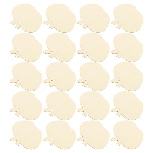 Apfelholzscheiben-Ornamente, natürliches Holzmaterial und Apfelförmiges Design, ideal für Heimdekoration, Party- und Urlaubsdisplays, Apfelholzscheiben, 20-teiliges Set Apfelholzscheiben-Ornamente, natürliches Holzmaterial und Apfelförmiges Design, ideal für Heimdekoration, Party- und Urlaubsdisplays, Apfelholzscheiben, 20-teiliges Set von Niltracy