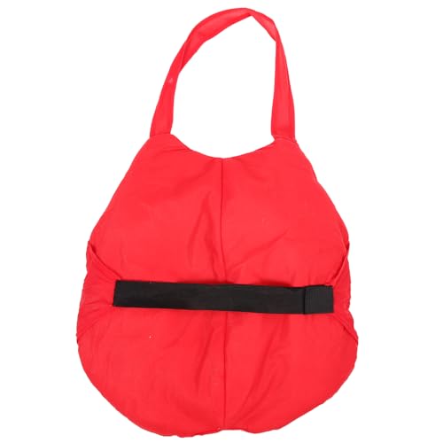 Bauchrequisite mit Weihnachtsmann-Motiv, Rot und Einheitsgröße, ideal für Weihnachtskostüme und Partyaufführungen, Weihnachtsmann-Bauchrequisite, Rot und Einheitsgröße von Niltracy
