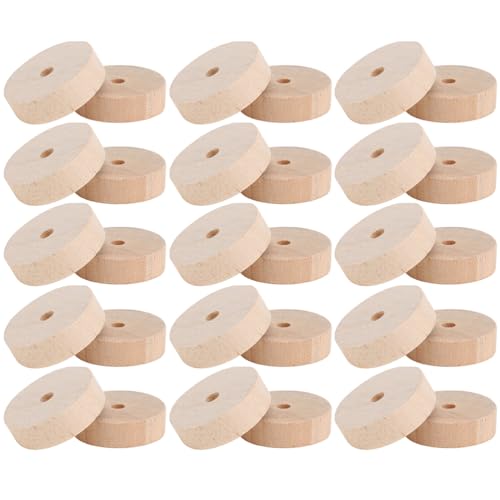 Holzradzubehör für DIY-Architekturmodellspielzeug, 28 mm Durchmesser, 10 mm Dicke, 5 mm Innendurchmesser, ideal für DIY-Bauprojekte, Holzrad-Zubehör für DIY-Architekturmodell-Spielzeug, Holzradzubehör für DIY-Architekturmodellspielzeug, 28 mm Durchmesser, 10 mm Dicke, 5 mm Innendurchmesser, ideal für DIY-Bauprojekte, Holzrad-Zubehör für DIY-Architekturmodell-Spielzeug, von Niltracy