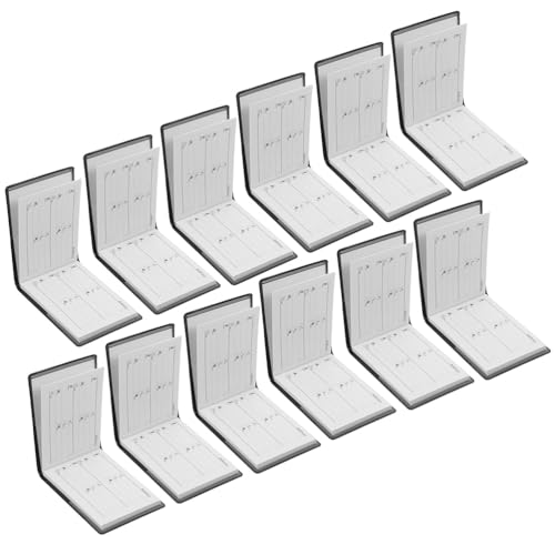 Mini-Notizbücher, Telefon- und Kontakt-Adressbuch mit 45 Blatt pro Buch, schwarz oder braun, 12 Stück, ideal für tägliche Notizen und unterwegs, Mini-Notizbücher, 12 Stück, Schwarz/Braun, 4 Stück von Niltracy