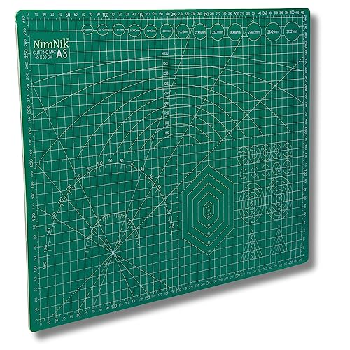Schneidematte für Cricut – A3-Größe, selbstheilende Cricut-Matten, 30,5 x 45,7 cm, doppelseitige Bastel-Schneidematte zum Nähen, Quilten, Handwerk | Vinyl-Matten Cricut-Zubehör Schneidematte für Cricut – A3-Größe, selbstheilende Cricut-Matten, 30,5 x 45,7 cm, doppelseitige Bastel-Schneidematte zum Nähen, Quilten, Handwerk | Vinyl-Matten Cricut-Zubehör von NIMNIK