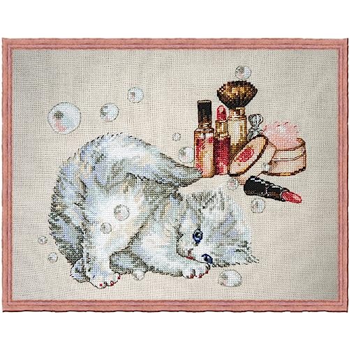 Nimue Kreuzstich Papier-Zählvorlage "Chavonette", 105G von Nimue Fee Main