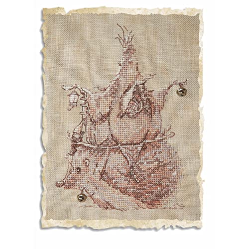 Nimue Kreuzstich Set Der Igel, Zählmuster, 75K, 11x15cm Nimue Kreuzstich Set Der Igel, Zählmuster, 75K, 11x15cm von Nimue Fee Main