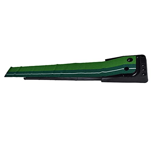 Für Innenräume, für -Übungsgerät -Kit, Plastic Puting Treffer -Übungsmatte mit Auto -Ball -Return -Track, geeignet für den Innengebrauch (3m) von NinGYiYan