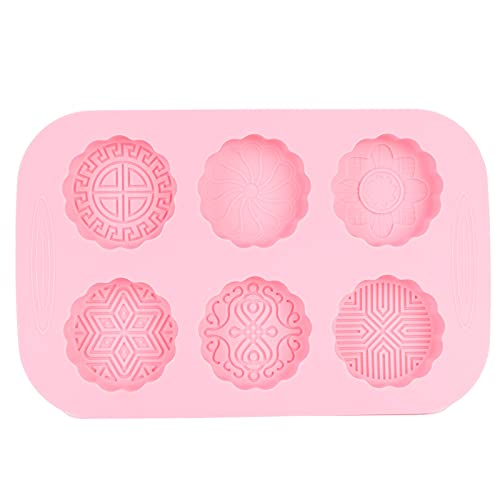 Mooncake Silikonform Backseife DIY -Werkzeug für Dessertküche von NinGYiYan