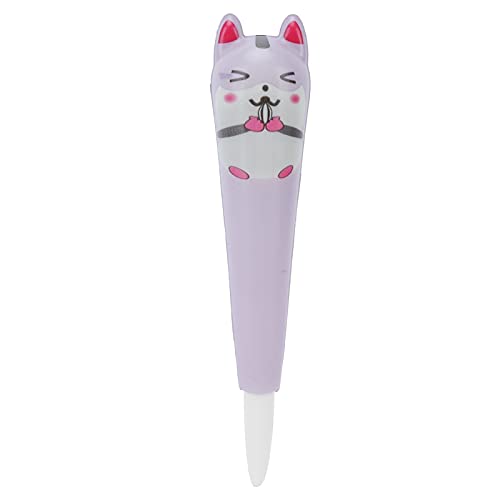 NinGYiYan Dekompression Pen niedlich innovativer Druck Release -Stiftspielzeug für Home Office School (Lila Hamster) von NinGYiYan