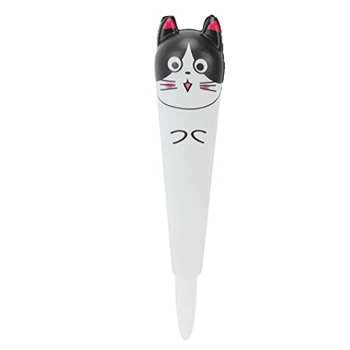 NinGYiYan Dekompression Pen niedlich innovativer Druck Release -Stiftspielzeug für Home Office School (Schwarze Katze) von NinGYiYan