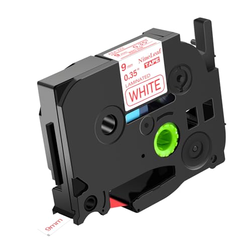 NineLeaf 1 Packung Ersatz für Brother P-Touch TZe-222 TZe222 TZ222 AZe 9mm 0.35'' Laminiertes Rot auf Weiß Schriftband Bänder für Ptouch PT-1830 1830C 1830SC 1830VP Beschriftungsgerät NineLeaf 1 Packung Ersatz für Brother P-Touch TZe-222 TZe222 TZ222 AZe 9mm 0.35'' Laminiertes Rot auf Weiß Schriftband Bänder für Ptouch PT-1830 1830C 1830SC 1830VP Beschriftungsgerät von NineLeaf