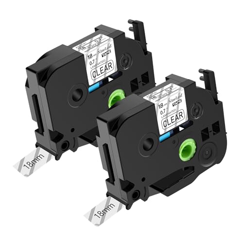 NineLeaf 2 Packung Ersatz für Brother P-Touch TZe-141 TZe141 TZ141 AZe 18mm 0.7'' 8m Laminiertes Schwarz auf Transparent Schriftband Bänder für Ptouch PT-1830 1830C 1830SC 1830VP Beschriftungsgerät NineLeaf 2 Packung Ersatz für Brother P-Touch TZe-141 TZe141 TZ141 AZe 18mm 0.7'' 8m Laminiertes Schwarz auf Transparent Schriftband Bänder für Ptouch PT-1830 1830C 1830SC 1830VP Beschriftungsgerät von NineLeaf