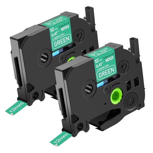NineLeaf 2 Packung Ersatz für Brother P-Touch TZe-735 TZe735 TZ735 AZe 12mm 0.47'' Laminiertes Weiß auf Grün Schriftband Bänder für Ptouch PT-1830 1830C 1830SC 1830VP Beschriftungsgerät NineLeaf 2 Packung Ersatz für Brother P-Touch TZe-735 TZe735 TZ735 AZe 12mm 0.47'' Laminiertes Weiß auf Grün Schriftband Bänder für Ptouch PT-1830 1830C 1830SC 1830VP Beschriftungsgerät von NineLeaf