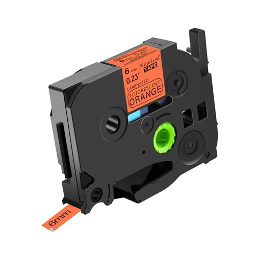NineLeaf Kompatibel für Brother P-touch TZe-B11 TZeB11 TZ-B11 TZB11 TZE Schriftband 6mm 0.23'' Schwarz auf fluo Orange Laminiert Etikettenband für Ptouch PT-D200 D200G D200BT Beschriftungsgerät NineLeaf Kompatibel für Brother P-touch TZe-B11 TZeB11 TZ-B11 TZB11 TZE Schriftband 6mm 0.23'' Schwarz auf fluo Orange Laminiert Etikettenband für Ptouch PT-D200 D200G D200BT Beschriftungsgerät von NineLeaf