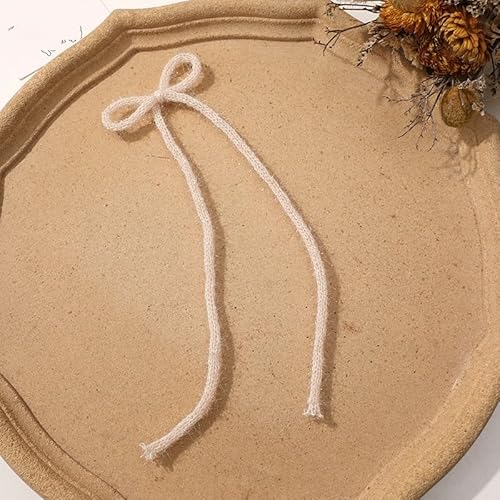 NingPower 10 Stück Gestrickte Schleifen, Lange Schleife für Basteln, Nähen, Haarspangenherstellung, Bekleidungszubehör NingPower 10 Stück Gestrickte Schleifen, Lange Schleife für Basteln, Nähen, Haarspangenherstellung, Bekleidungszubehör von NingPower