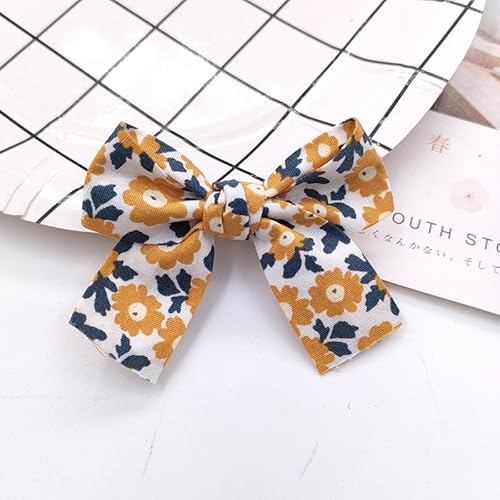 NingPower 15 Stück Schleifen mit Blumenmuster, 7cm Stoff Schleife für Basteln, Nähen, Herstellen Von Haarspangen, Bekleidungszubehör NingPower 15 Stück Schleifen mit Blumenmuster, 7cm Stoff Schleife für Basteln, Nähen, Herstellen Von Haarspangen, Bekleidungszubehör von NingPower