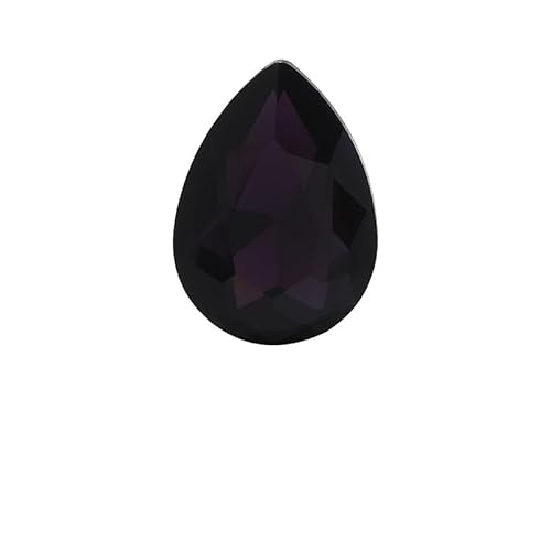 NingPower 150 Stück Tropfenförmige Glas Strasssteine Spitze Unterseite Künstliche Kristallsteine für Kunsthandwerksprojekte, Nähzubehör, Dunkelviolett, 10mm × 14mm NingPower 150 Stück Tropfenförmige Glas Strasssteine Spitze Unterseite Künstliche Kristallsteine für Kunsthandwerksprojekte, Nähzubehör, Dunkelviolett, 10mm × 14mm von NingPower