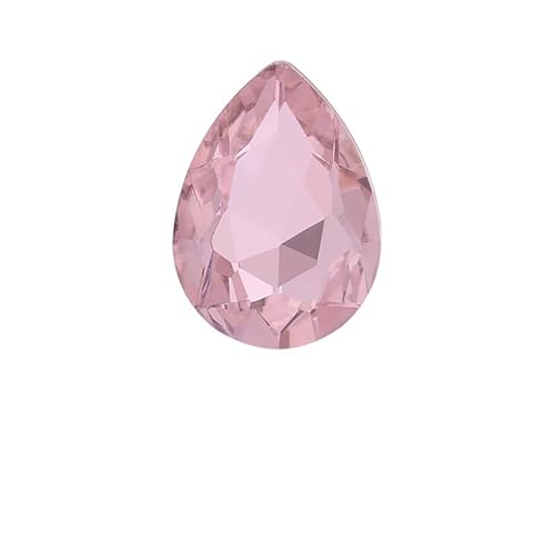 NingPower 150 Stück Tropfenförmige Glas Strasssteine Spitze Unterseite Künstliche Kristallsteine für Kunsthandwerksprojekte, Nähzubehör, Rosa, 6mm × 8mm NingPower 150 Stück Tropfenförmige Glas Strasssteine Spitze Unterseite Künstliche Kristallsteine für Kunsthandwerksprojekte, Nähzubehör, Rosa, 6mm × 8mm von NingPower