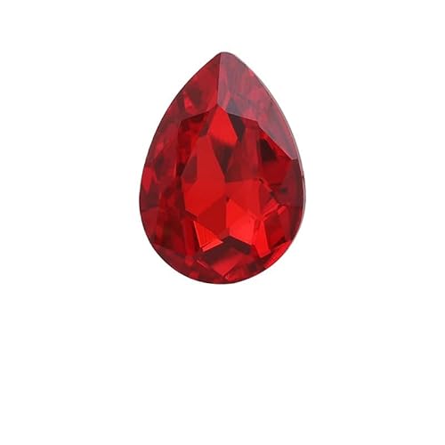 NingPower 150 Stück Tropfenförmige Glas Strasssteine Spitze Unterseite Künstliche Kristallsteine für Kunsthandwerksprojekte, Nähzubehör, Rot, 10mm × 14mm NingPower 150 Stück Tropfenförmige Glas Strasssteine Spitze Unterseite Künstliche Kristallsteine für Kunsthandwerksprojekte, Nähzubehör, Rot, 10mm × 14mm von NingPower