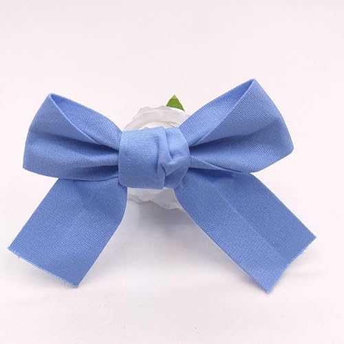NingPower 20 Stück Einfarbige Schleifen 7cm Schleife für Basteln, Nähen, Haarspangenherstellung, Bekleidungszubehör, Blau NingPower 20 Stück Einfarbige Schleifen 7cm Schleife für Basteln, Nähen, Haarspangenherstellung, Bekleidungszubehör, Blau von NingPower