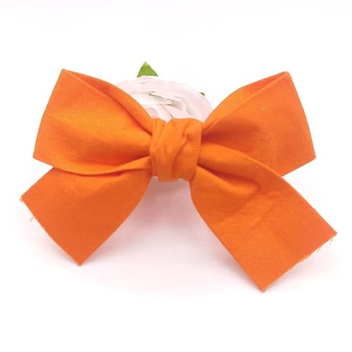 NingPower 20 Stück Einfarbige Schleifen 7cm Schleife für Basteln, Nähen, Haarspangenherstellung, Bekleidungszubehör, Orange NingPower 20 Stück Einfarbige Schleifen 7cm Schleife für Basteln, Nähen, Haarspangenherstellung, Bekleidungszubehör, Orange von NingPower