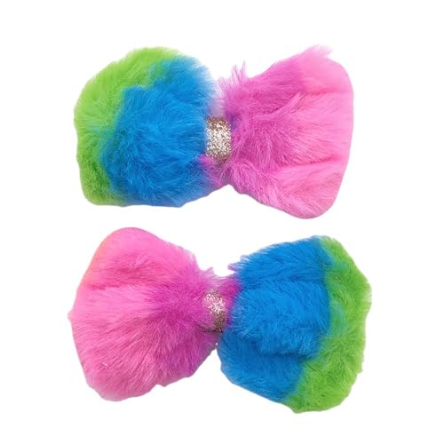 NingPower 20 Stück Flauschige Schleifen In Regenbogenfarben, 8cm Schleife für Basteln, Nähen, Haarspangenherstellung, Bekleidungszubehör NingPower 20 Stück Flauschige Schleifen In Regenbogenfarben, 8cm Schleife für Basteln, Nähen, Haarspangenherstellung, Bekleidungszubehör von NingPower