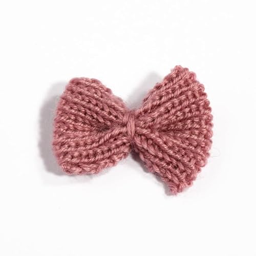 NingPower 20 Stück Gestrickte Schleifen 5cm, Kleiner Schleife für Basteln, Nähen, Haarspangenherstellung, Bekleidungszubehör NingPower 20 Stück Gestrickte Schleifen 5cm, Kleiner Schleife für Basteln, Nähen, Haarspangenherstellung, Bekleidungszubehör von NingPower