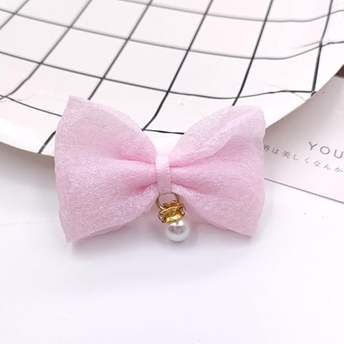 NingPower 20 Stück Perlenanhänger Schleifen 6cm Maschenschleife für Basteln, Nähen, Haarspangenherstellung, Bekleidungszubehör, Rosa NingPower 20 Stück Perlenanhänger Schleifen 6cm Maschenschleife für Basteln, Nähen, Haarspangenherstellung, Bekleidungszubehör, Rosa von NingPower