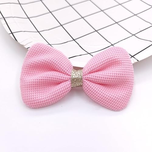 NingPower 20 Stück Schleifen 8cm Schleife für Basteln, Nähen, Haarspangenherstellung, Bekleidungszubehör, Rosa NingPower 20 Stück Schleifen 8cm Schleife für Basteln, Nähen, Haarspangenherstellung, Bekleidungszubehör, Rosa von NingPower