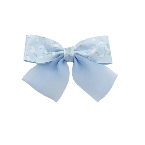 NingPower 20 Stück Schleifen mit Blumenmuster, 7cm, Netz Schleife für Basteln, Nähen, Herstellen Von Haarspangen, Bekleidungszubehör, Blau NingPower 20 Stück Schleifen mit Blumenmuster, 7cm, Netz Schleife für Basteln, Nähen, Herstellen Von Haarspangen, Bekleidungszubehör, Blau von NingPower
