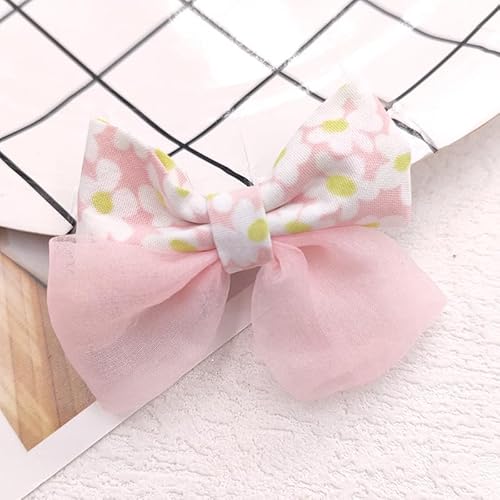 NingPower 20 Stück Stoff Schleifen mit Blumenmuster, 5cm Schleife für Basteln, Nähen, Herstellen Von Haarspangen, Bekleidungszubehör NingPower 20 Stück Stoff Schleifen mit Blumenmuster, 5cm Schleife für Basteln, Nähen, Herstellen Von Haarspangen, Bekleidungszubehör von NingPower