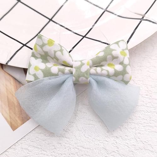 NingPower 20 Stück Stoff Schleifen mit Blumenmuster, 5cm Schleife für Basteln, Nähen, Herstellen Von Haarspangen, Bekleidungszubehör NingPower 20 Stück Stoff Schleifen mit Blumenmuster, 5cm Schleife für Basteln, Nähen, Herstellen Von Haarspangen, Bekleidungszubehör von NingPower