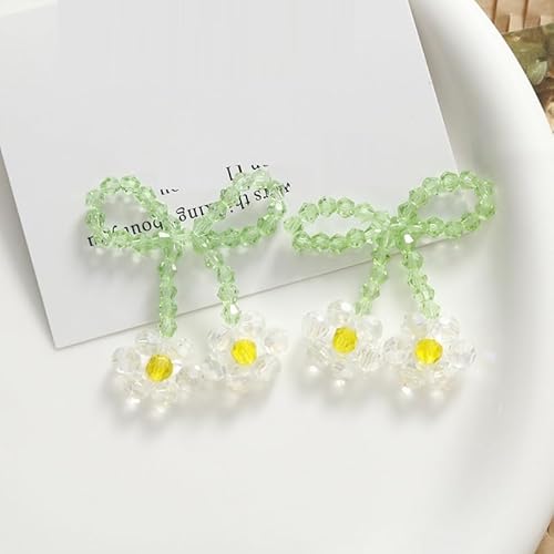NingPower 4 Stück Aus Perlen Gewebte Schleifen, Blumen Schleifen Aus Perlen für Basteln, Nähen, Herstellen Von Haarspangen, Bekleidungszubehör NingPower 4 Stück Aus Perlen Gewebte Schleifen, Blumen Schleifen Aus Perlen für Basteln, Nähen, Herstellen Von Haarspangen, Bekleidungszubehör von NingPower