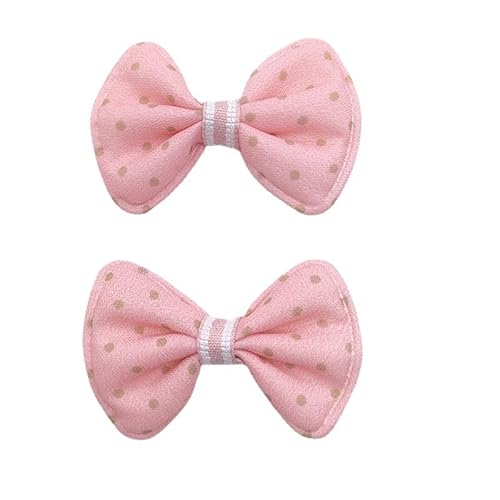 NingPower 50 Stück Runde Schleifen mit Punktemuster, 6cm Schleife für Basteln, Nähen, Herstellen Von Haarspangen, Bekleidungszubehör, Rosa NingPower 50 Stück Runde Schleifen mit Punktemuster, 6cm Schleife für Basteln, Nähen, Herstellen Von Haarspangen, Bekleidungszubehör, Rosa von NingPower