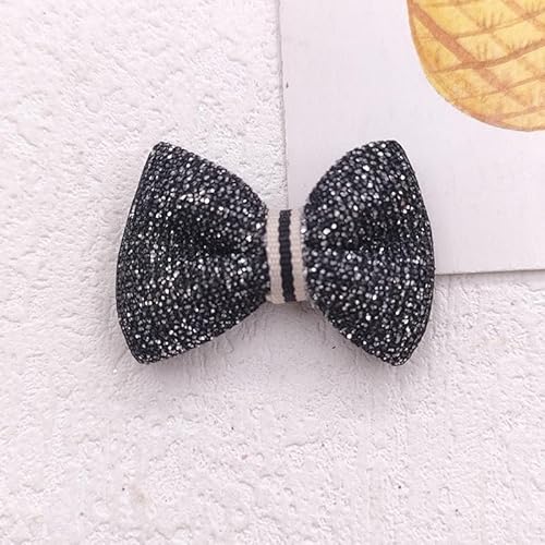 NingPower 50 Stück Schleifen In Großpackung, 3cm, Kleiner Schleife für Basteln, Nähen, Herstellen Von Haarspangen, Bekleidungszubehör, Schwarz NingPower 50 Stück Schleifen In Großpackung, 3cm, Kleiner Schleife für Basteln, Nähen, Herstellen Von Haarspangen, Bekleidungszubehör, Schwarz von NingPower