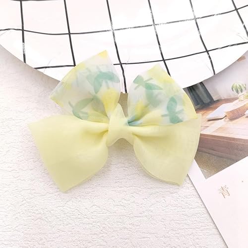 NingPower 50 Stück Schleifen mit Tulpenmuster, Blumenschleife für Basteln, Nähen, Herstellen Von Haarspangen, Bekleidungszubehör, Gelb NingPower 50 Stück Schleifen mit Tulpenmuster, Blumenschleife für Basteln, Nähen, Herstellen Von Haarspangen, Bekleidungszubehör, Gelb von NingPower