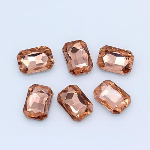NingPower 80 Stück Achteckige Rechteckige Strasssteine Mehrere Facetten Spitze Unterseite Künstlicher Kristall Edelsteine, Geeignet für Kunsthandwerk Projekte, Aufnähen, 10mm X 14mm NingPower 80 Stück Achteckige Rechteckige Strasssteine Mehrere Facetten Spitze Unterseite Künstlicher Kristall Edelsteine, Geeignet für Kunsthandwerk Projekte, Aufnähen, 10mm X 14mm von NingPower