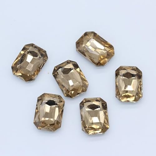 NingPower 80 Stück Achteckige Rechteckige Strasssteine Mehrere Facetten Spitze Unterseite Künstlicher Kristall Edelsteine, Geeignet für Kunsthandwerk Projekte, Aufnähen, 8mm X 10mm NingPower 80 Stück Achteckige Rechteckige Strasssteine Mehrere Facetten Spitze Unterseite Künstlicher Kristall Edelsteine, Geeignet für Kunsthandwerk Projekte, Aufnähen, 8mm X 10mm von NingPower